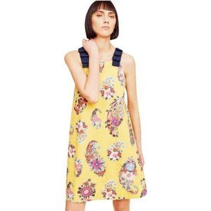 Maeve Anthropologie Sunniva Short Pocket Yellow Dress M Medium